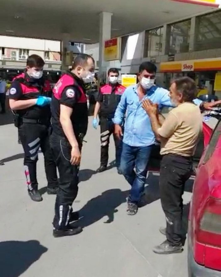 Batman'da polisi tehdit eden sürücüye 6 bin 905 lira ceza