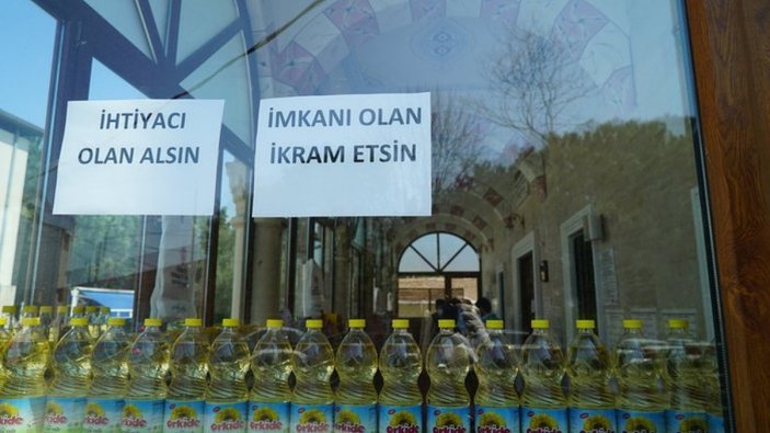İstanbul'daki cami hayır için açıldı