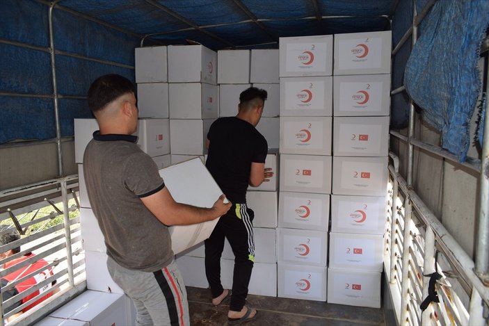 Türk Kızılaydan Irak'taki Türkmenlere ramazan yardımı