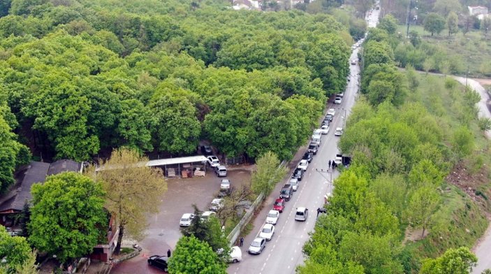 Bursa’da kaynak suyu kuyruğu