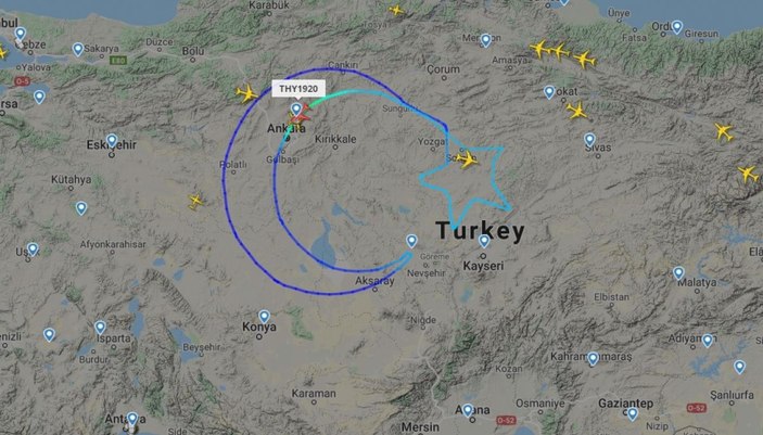 Türk Hava Yolları, dünyanın en büyük bayrağını açtı