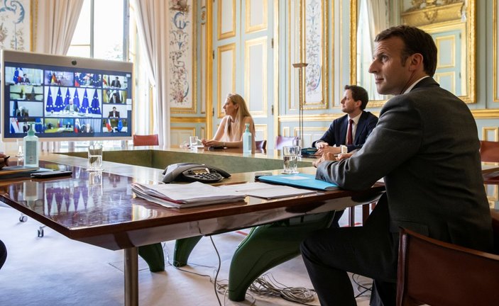 Macron: Çözüm bulamazsak Avrupa çöker