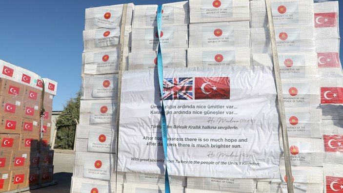 Türkiye, 54 ülkeye yardım gönderdi