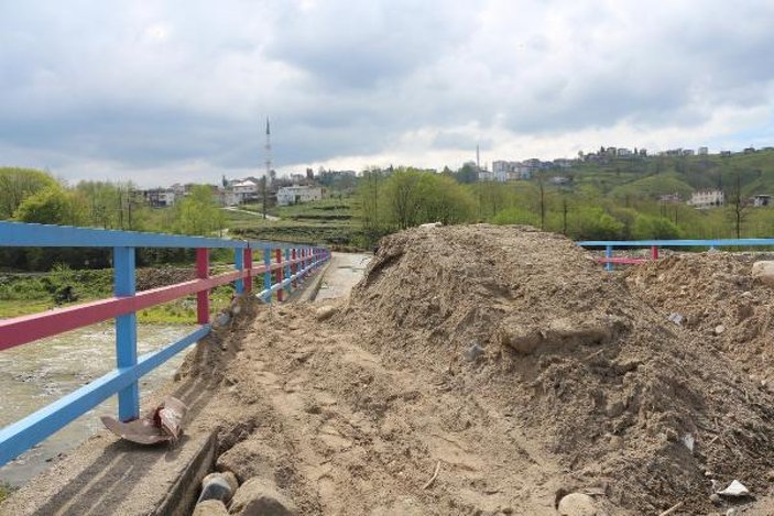Rize-Trabzon arasındaki alternatif yollar kapatıldı