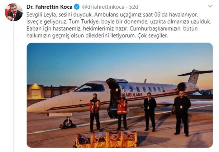İsveç'teki Gülüşken ailesi Türkiye'ye getirildi
