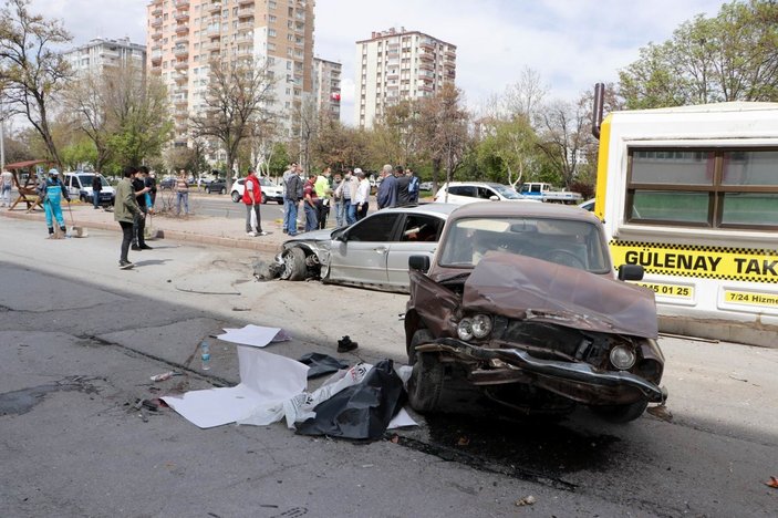 Kayseri'de otomobil kaza yaptı: 1 ölü