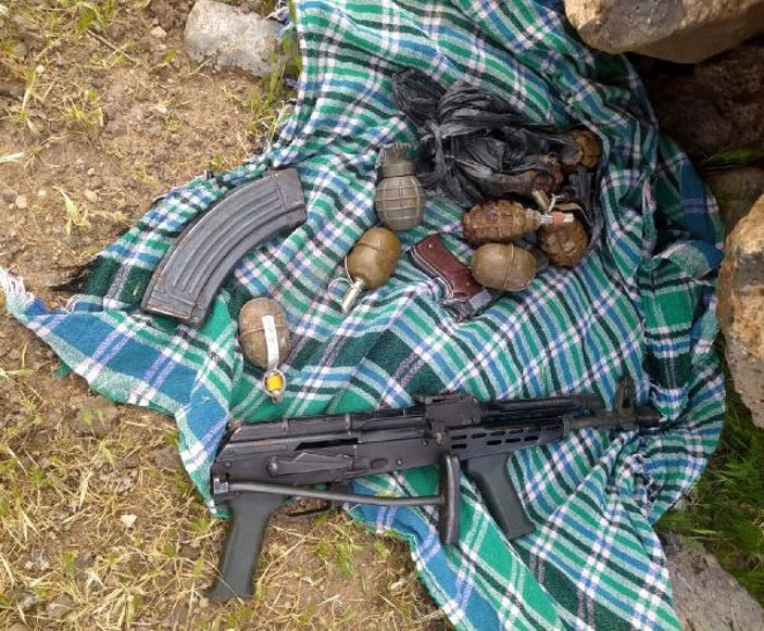 Şanlıurfa'da PKK'ya ait silah ve bombalar bulundu