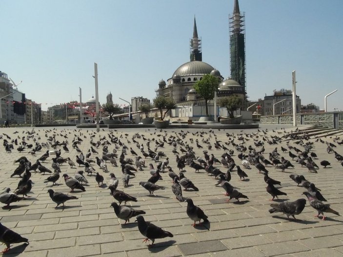 Taksim Meydanı, İşçi Bayramı'nda boş kaldı