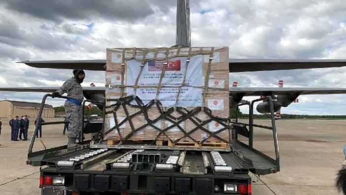 Türkiye'nin gönderdiği ikinci yardım uçağı ABD'ye ulaştı