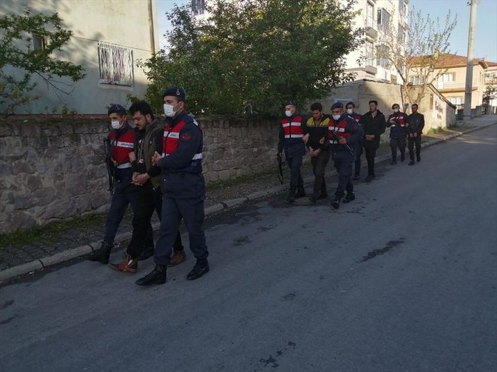 Kayseri'de terör operasyonunda 7 kişi yakalandı