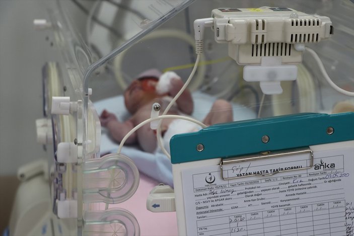 Gaziantep'te çöpte bulunan bebek tedavi altına alındı