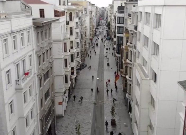 3 metre kuralı sonrası İstiklal Caddesi