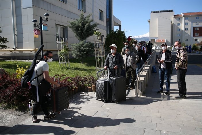 Kayseri'de 233 kişinin karantina süresi tamamlandı