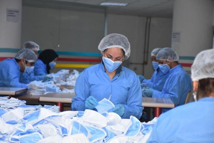 Malatya'da üretilen maske 1 milyar sipariş aldı