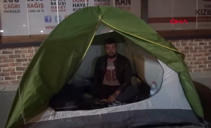 Niğde'de çadırda kalan kişiyle ilgili açıklama