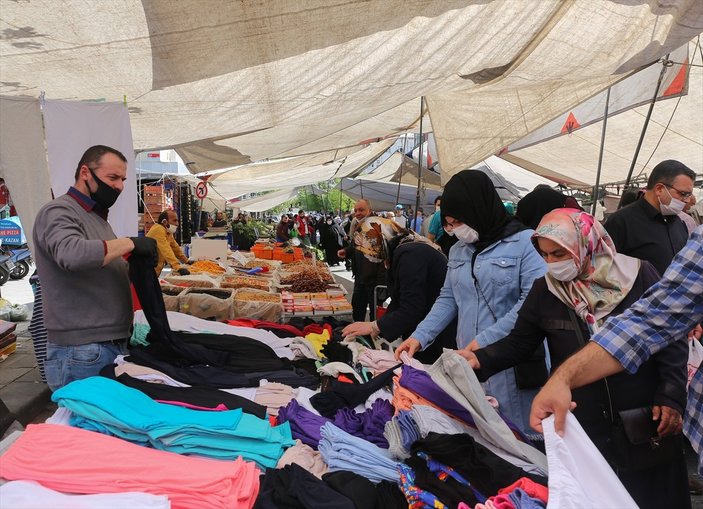 İstanbul'da alışveriş yoğunluğu