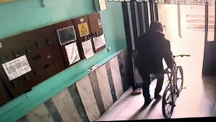 Bolu'da bisiklet hırsızı polise yakalandı