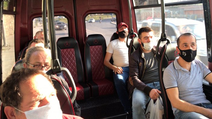 İstanbul'da toplu taşımada koronavirüs denetimi