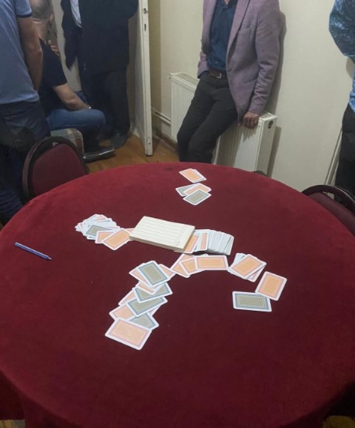 Tokat'ta kumar oynayan 24 kişiye para cezası