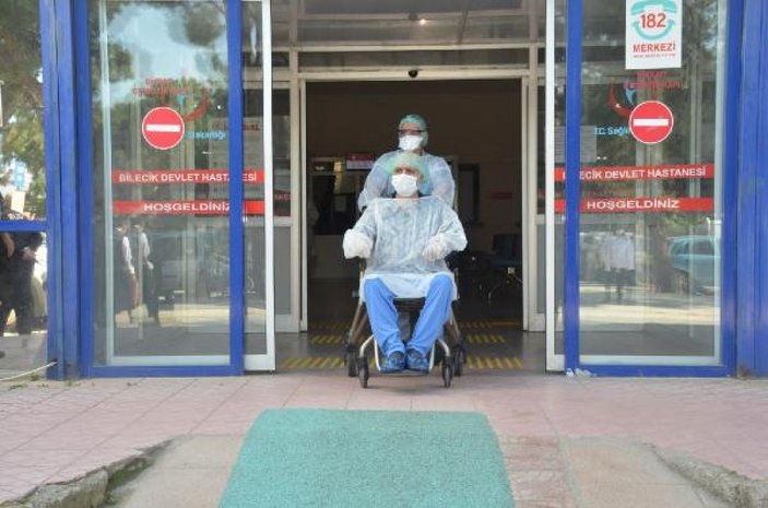 Bilecik'te 64 yaşındaki hasta koronavirüsü yendi