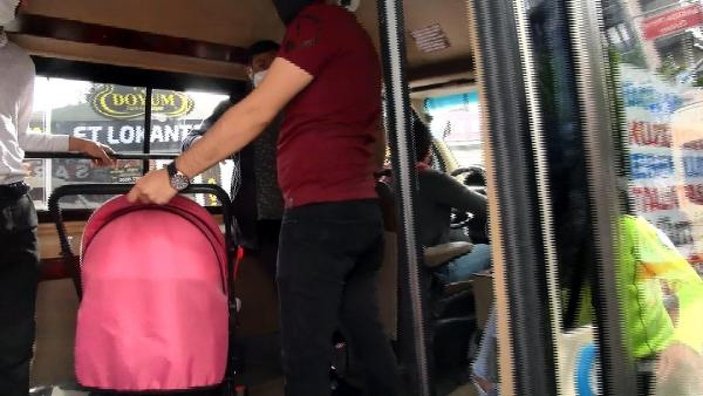 Esenyurt'ta fazla yolcu alan minibüsçülere ceza