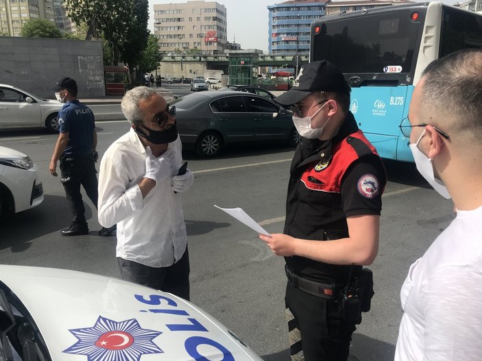Polisten taksiciye korona cevabı: Bu virüs boşluğa gelmez