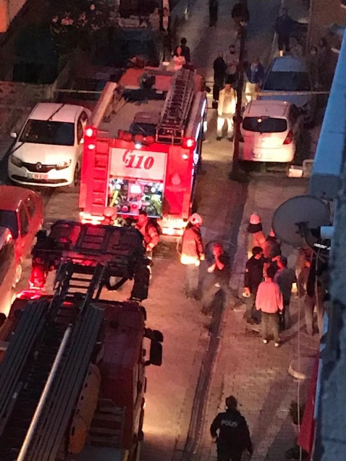 Esenyurt'ta bir evde yangın çıktı:1 yaralı