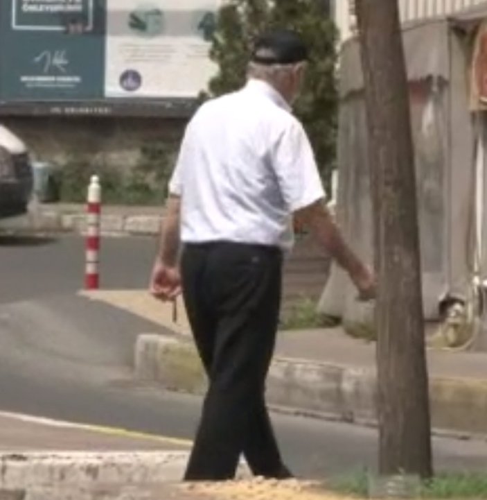 Şişli'de, 75 yaşındaki adam dışarıya 1 saat erken çıktı