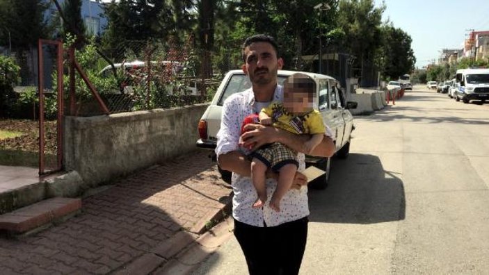 Adana'da eşinin terk ettiği çocukları için yardım istedi