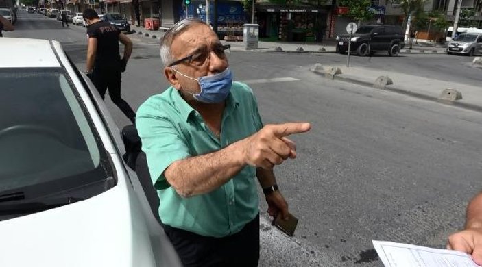 Sultangazi'de polis memurunun üzerine yürüyen sürücü