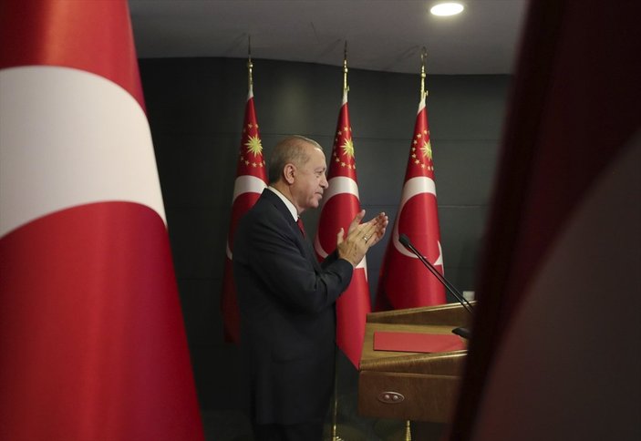 Cumhurbaşkanı Erdoğan yargı atamaları töreninde konuştu