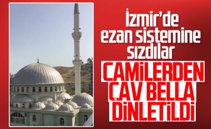 İzmir'de cami minaresinden ikinci şarkı yayını