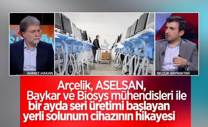 Erdoğan, Başakşehir'de yerli solunum cihazını inceledi