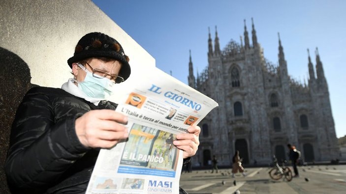 İtalya'da koronavirüs eğrisindeki düşüş devam ediyor