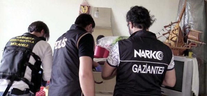 Gaziantep'te torbacı operasyonunda 17 kişi yakalandı