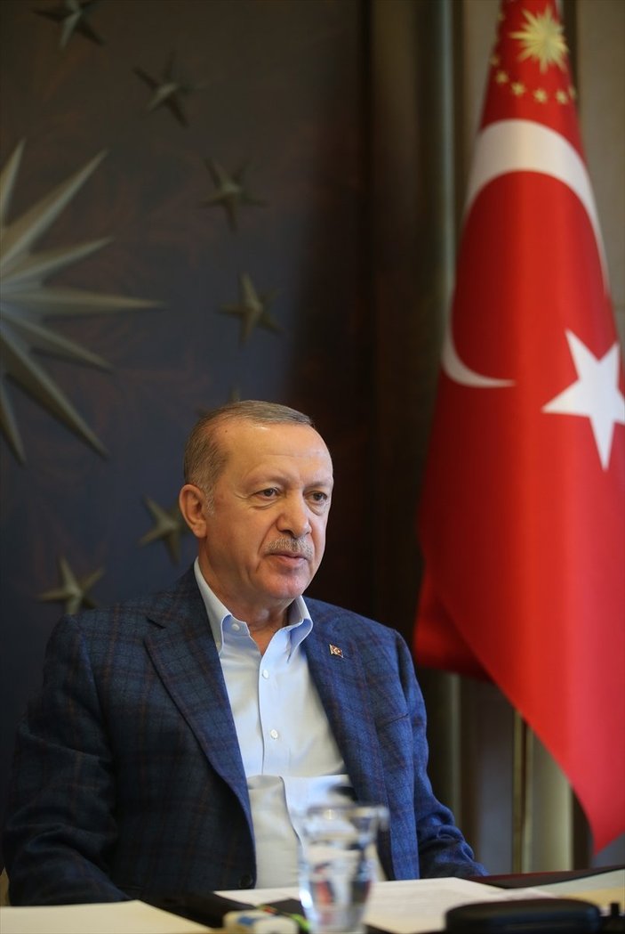 Erdoğan, 81 il teşkilatı ile bayramlaştı