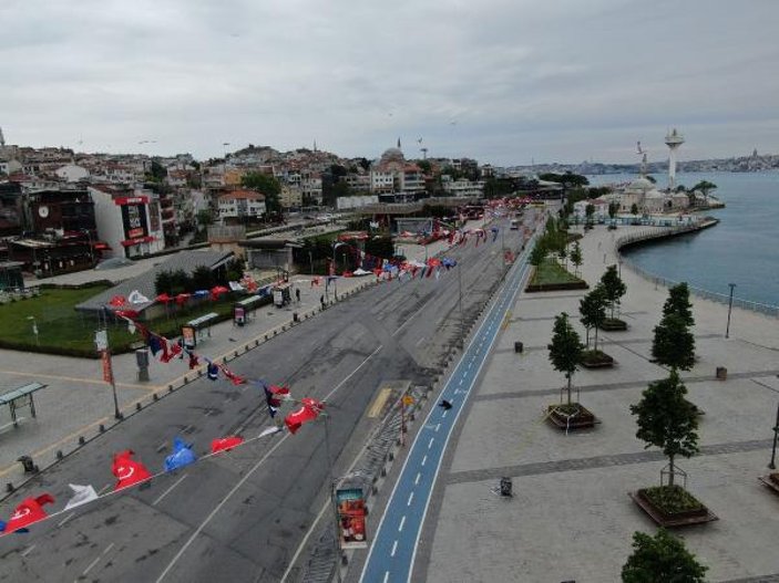 İstanbul, bayramda sessizliğe büründü