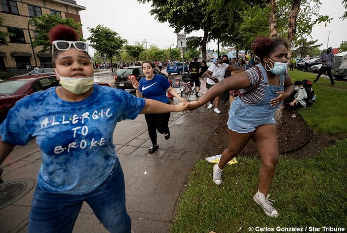 ABD’de binlerce kişi polis şiddetini protesto etti