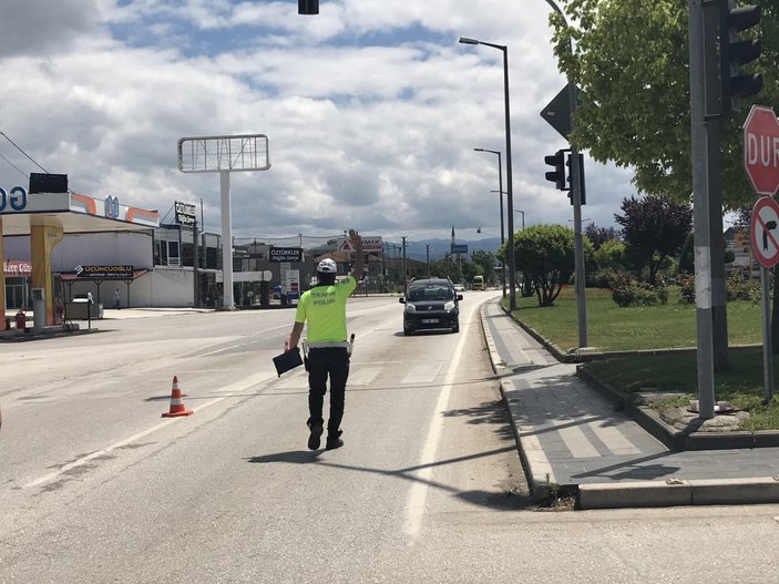 Düzce'de kısıtlamaya uymayanlara para cezası