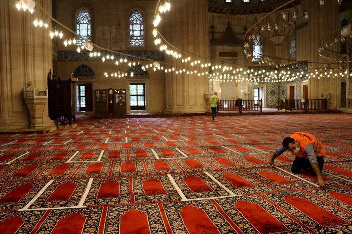 Selimiye Camii, ibadete hazır hale getirildi