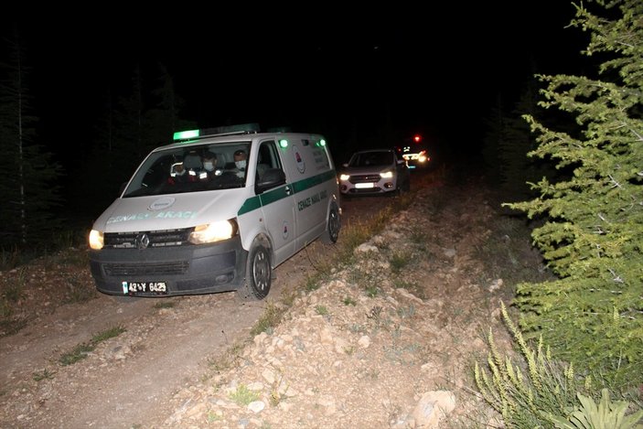 Konya'da gömülü çocuk cesedi bulundu