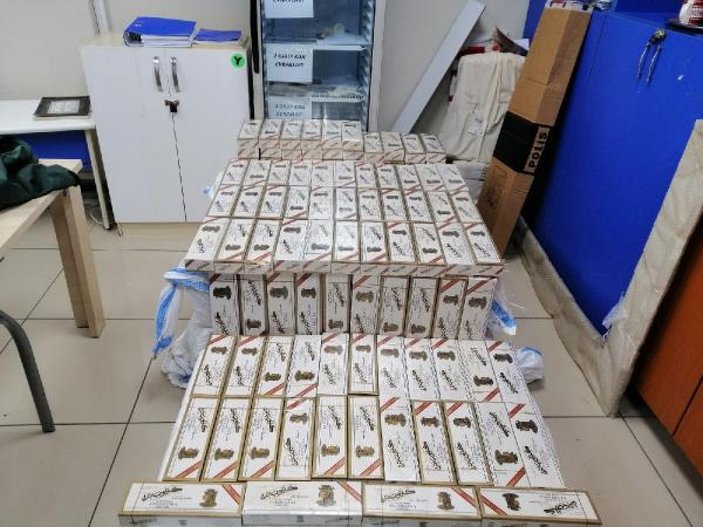 Bağcılar'da 6 bin paket kaçak sigara ele geçirildi