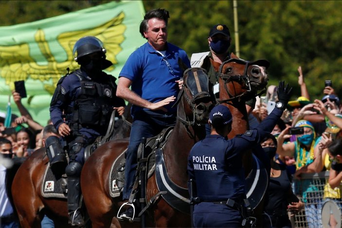 Brezilya'da Bolsonaro yanlısı ve karşıtı gösteriler arttı