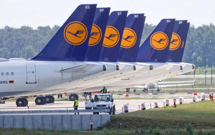 Lufthansa, 9 milyar euroluk kurtarma paketini onayladı