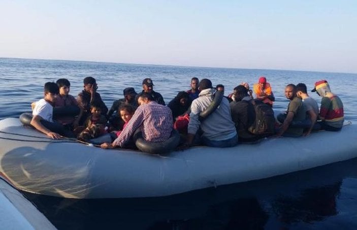Aydın'da 43 göçmen yakalandı