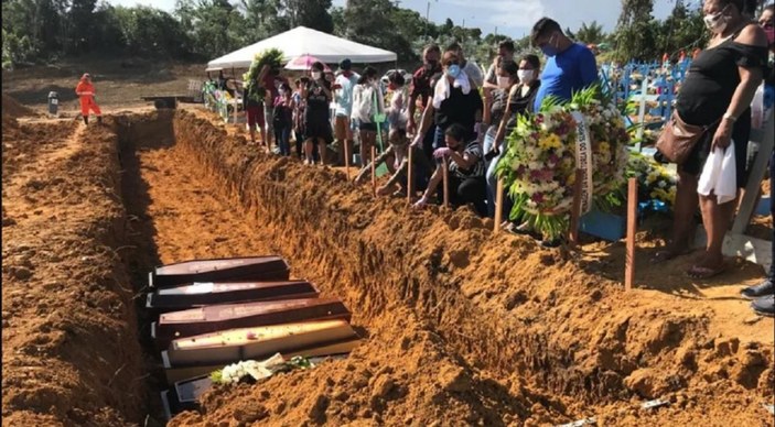 Brezilya'da koronadan 623 ölüm daha yaşandı