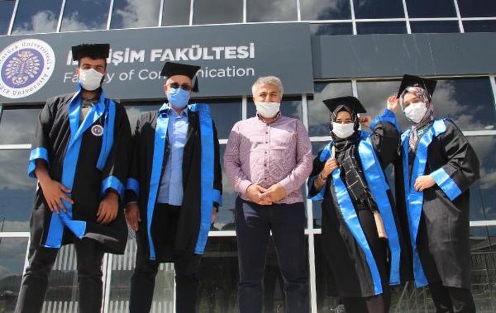 Atatürk Üniversitesi'nde online mezuniyet töreni