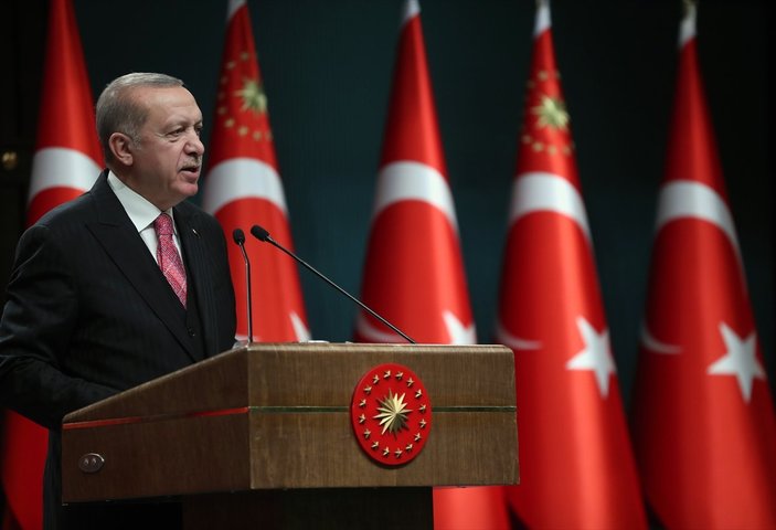 Erdoğan: Ekonomik çarklar yeniden dönmeye başladı