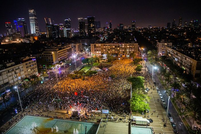 İsrail'de ilhak planı protestosu