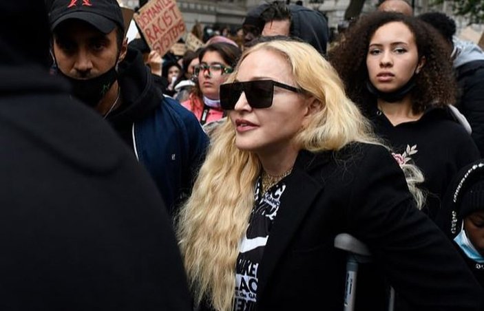 Madonna, George Floyd protestosunda